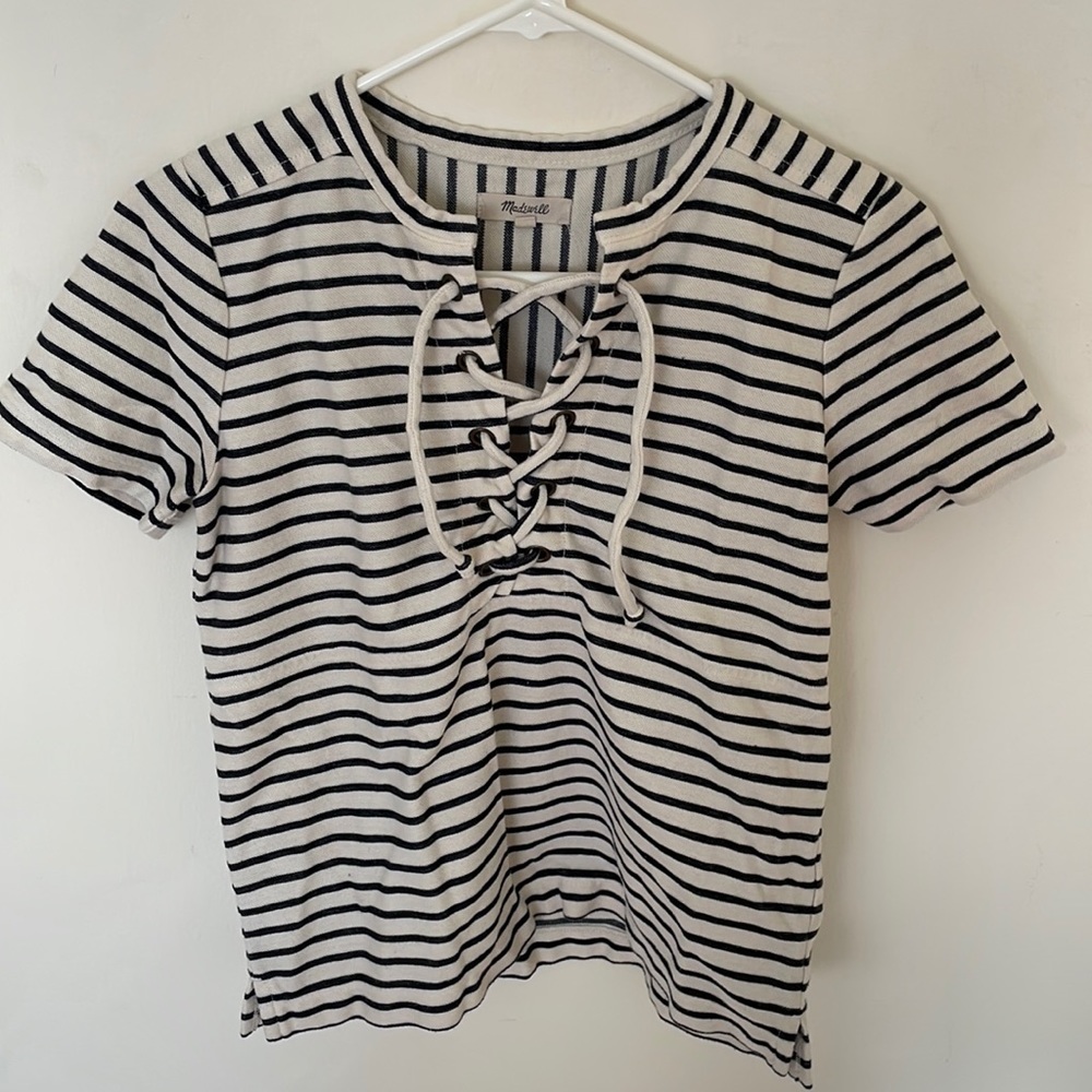 Madewell striped top